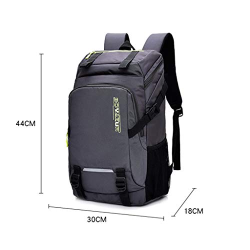 Mochila para computadora portátil Hombres de Viaje al Aire Libre Senderismo Mochila Mochilas de Viaje Que acampan Impermeables Mochila Escolar para Mujeres 30L Adolescente Bolsas Deportivas