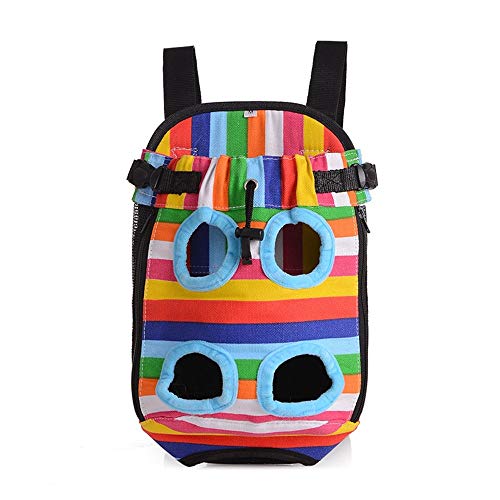 Mochila para Mascotas Bolsa De Mascota Fuera El Caso Que Lleva La Mochila para Perros Perritos De Cuatro Patas En El Pecho Paquete De Comercio Exterior para Viajar con Mascotas