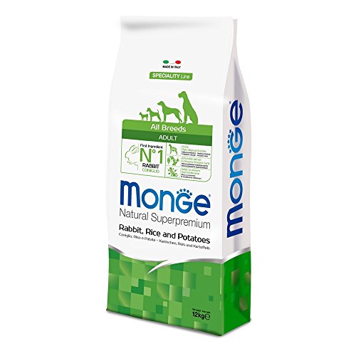 Monge Adult Conejo, arroz y Patatas 12 kg All Breeds