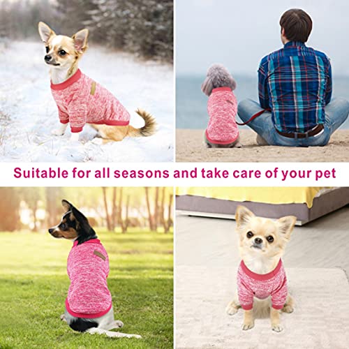 Mosucoirl Suéter para Perros Y Gatos para Mascotas,Jerséis De Invierno para Perros Ropa Gato Cómodo Vellón Traje Abrigo Mascotas Ropa Suéter Cálido Cachorro Pequeño Perro Mediano