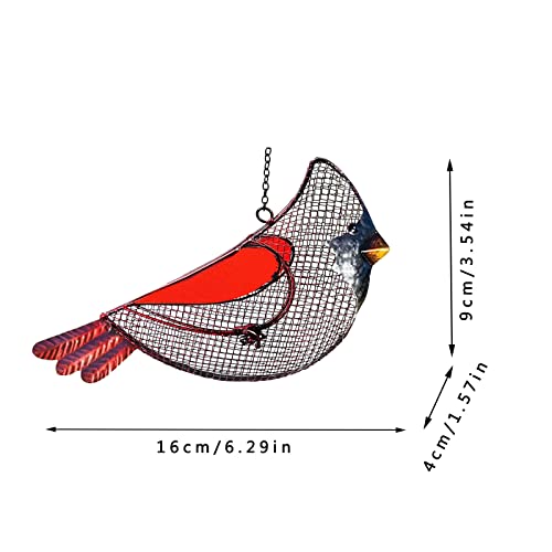 N/AB Comedero para pájaros – Comedero para colgar – Uso todo el año – Comedero para pájaros – La mejor comedero para colibrí para colgar en el jardín al aire libre (B1)