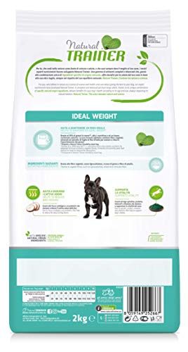 Natural Trainer Ideal Weight - Pienso para Perros Mini-Toy Adult con Carnes Blancas - 2kg