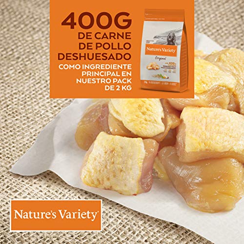 Nature's Variety Original - Pienso para perros adultos con pollo deshuesado 2 Kg