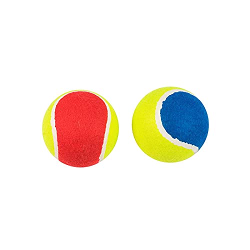 NAYECO 06906 Pelota de Tenis, Paquete de 2 Unidades,, 6 Cm