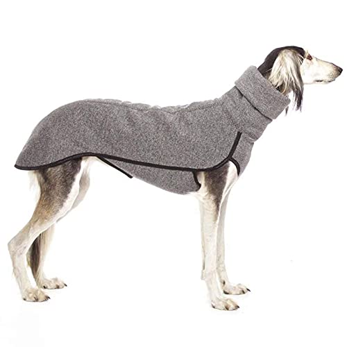 NC Ropa para Mascotas, Cuello Alto para Mascotas, Perros medianos Grandes, Abrigos de Invierno cálidos para Perros Grandes, Jerseys para bebés (Azul Marino, 5XL-Grande)