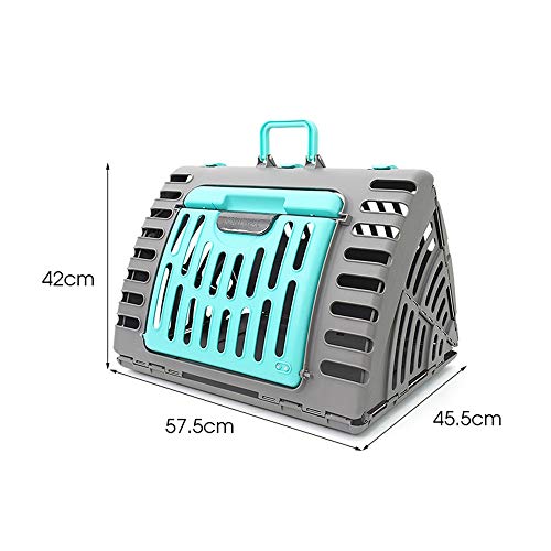 NEHARO Portador de Mascotas Ligero Mascotas caninas saliente Bolsa portátil del Gato del Gato Creativo Jaula de Perros pequeños Plegable Vent Caja de Aire Caja Bolso