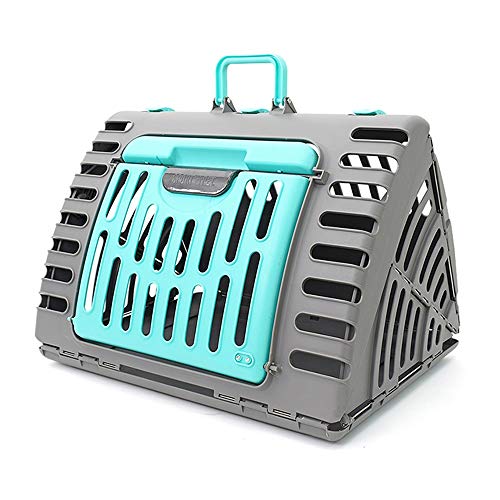 NEHARO Portador de Mascotas Ligero Mascotas caninas saliente Bolsa portátil del Gato del Gato Creativo Jaula de Perros pequeños Plegable Vent Caja de Aire Caja Bolso