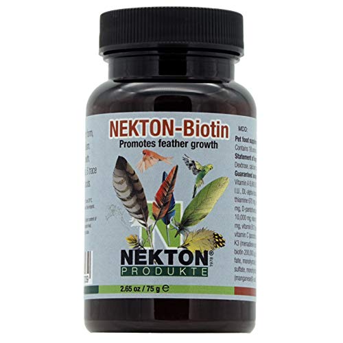 Nekton Complejo vitamínico Estimulante del Crecimiento de Plumas Bio 75 gr