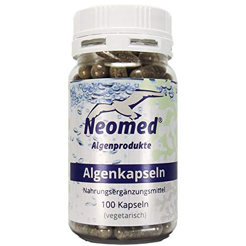 NEOMED Cápsulas de algas Ascophyllum nodosum, 100 unidades (cápsula vegana)