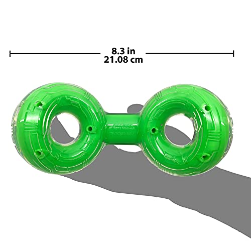 NERF Dog Scentology Infinity Ring - Juguete para Perros con Olor a Carne de Vacuno, 21 cm