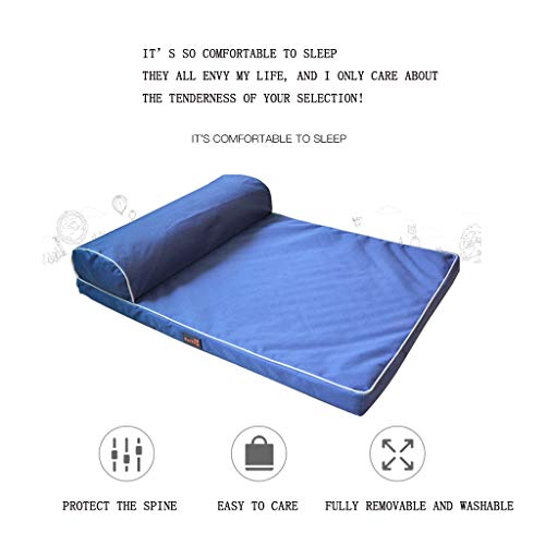 NIDO MASCOTAS Perro Estera Animal Doméstico Litera Gato Cama Easy Clean Mats Manta Espuma Memoria Cajón Suave Alfombra Colchón Perrera Ratón Lavable Máquina Prueba Agua Cuatro Estaciones,5,XL