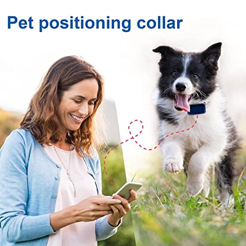 Niktule de Actividad para Mascotas con Alarma, Collar de Seguimiento Impermeable para Perros y Gatos, rastreador GPS para Perros, rastreador GPS para Mascotas en Tiempo Real