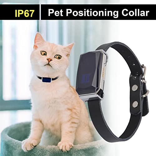 Niktule de Actividad para Mascotas con Alarma, Collar de Seguimiento Impermeable para Perros y Gatos, rastreador GPS para Perros, rastreador GPS para Mascotas en Tiempo Real