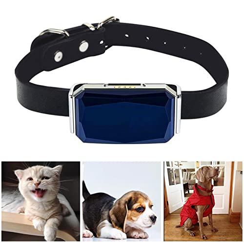 Niktule de Actividad para Mascotas con Alarma, Collar de Seguimiento Impermeable para Perros y Gatos, rastreador GPS para Perros, rastreador GPS para Mascotas en Tiempo Real