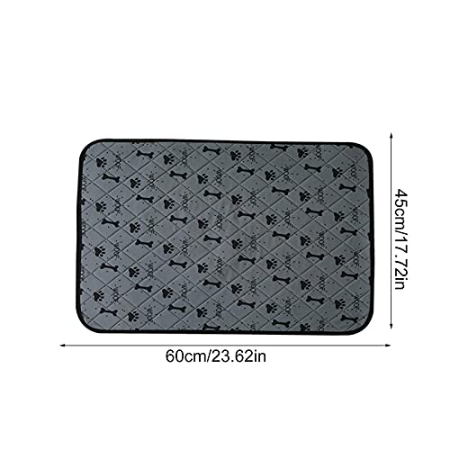 NIMON Alfombras de Adiestramiento para Perros y Gatos Pañales Impermeable Sanitarias Lavables y Reutilizables para Mascotas Pequeños y Medianos Cool