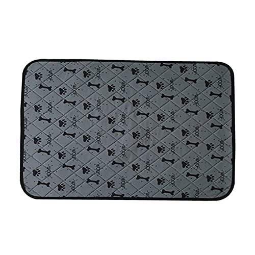 NIMON Alfombras de Adiestramiento para Perros y Gatos Pañales Impermeable Sanitarias Lavables y Reutilizables para Mascotas Pequeños y Medianos Cool