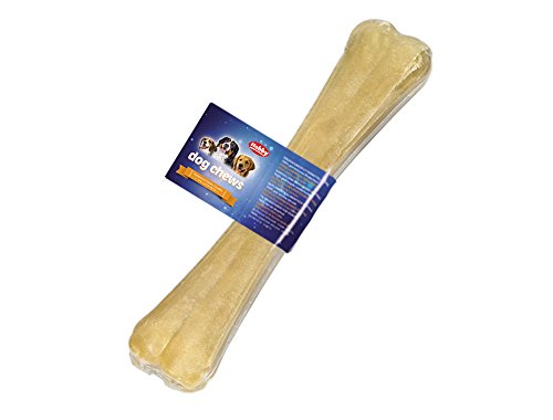 Nobby Hueso de Cuero Crudo prensado, 32 cm, 450 g