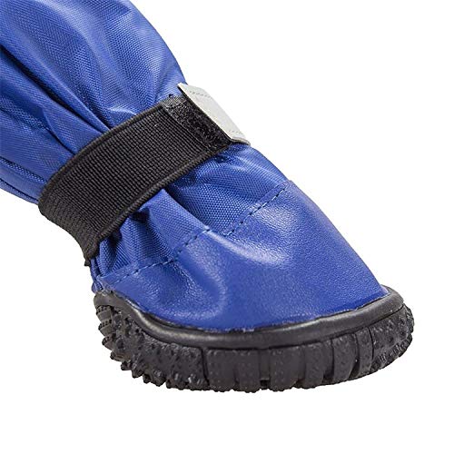 Nobenx Botas para Perros Zapatos Impermeables for Perros Zapatos Grandes Perro del Invierno Largo del Perro Caliente Botas Antideslizante Nieve Botas for Mascotas for Mediana Grande Perro