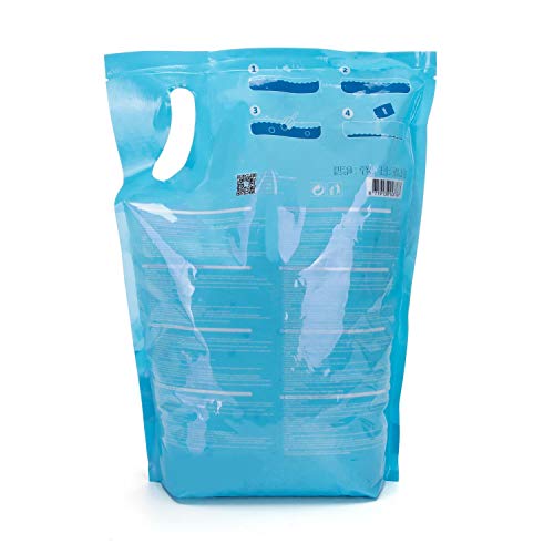 Nobleza - 4 x 3.8L Arena para Gatos de sílice Camada para Gatitos de Gel de Diamante Absorbente, Cómodo Biodegradable