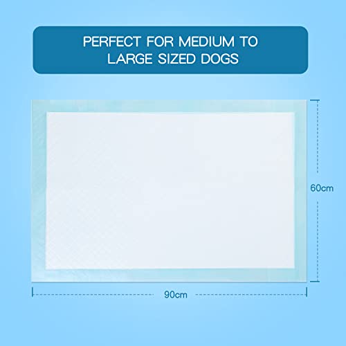 Nobleza - 50 x Empapadores Perros Alfombrilla higiénica de Entrenamiento para Perros. Ultraabsorbente 90cm*60cm