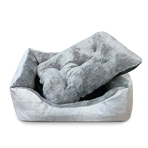 Nobleza Cama Perros, Sofá para Perro y Gato, Cesta Comoda para Perros, Cojín de Mascotas, Grandes, 53 * 43cm