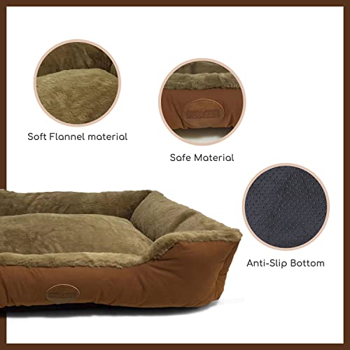 Nobleza Cama Perros, Sofá para Perro y Gato, Cesta Comoda para Perros, Cojín de Mascotas, Medianos 75 * 50cm