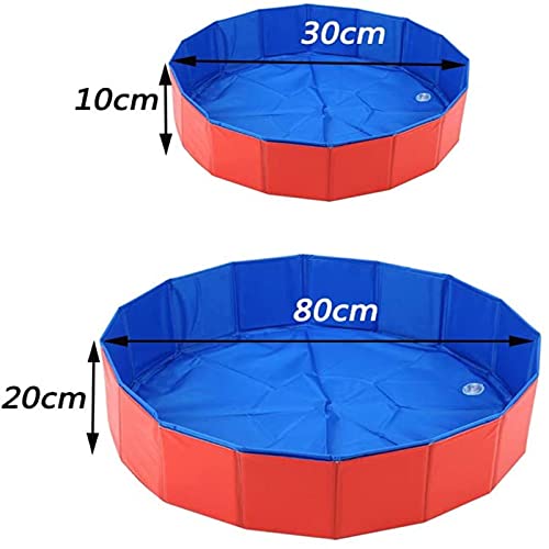 NOERTYB Piscina para Perros Baño Plegable para Mascotas Baño De Perros Gatito También Apto para Piscina