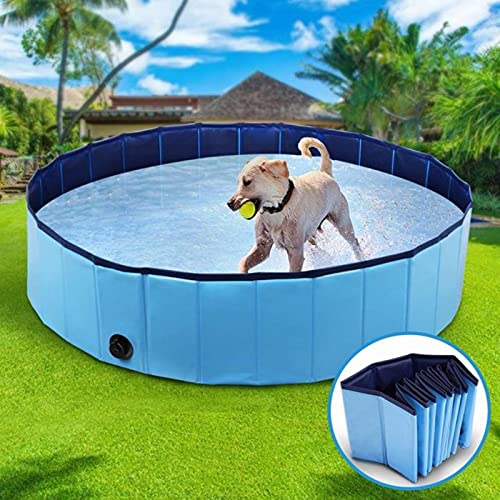 NOERTYB Piscina para Perros Baño Plegable para Mascotas Baño De Perros Gatito También Apto para Piscina