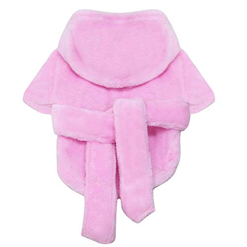 None/Brand Invierno Mascota Perro Albornoz Suave Franela Cachorro Chihuahua Pijamas Dormir Ropa Perros Bañera Toalla Ropa Mascotas Accesorios