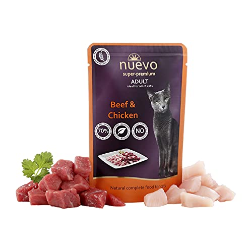 NUEVO Sobre Gato ADULTO: Ternera y Pollo, 85 g, Gato