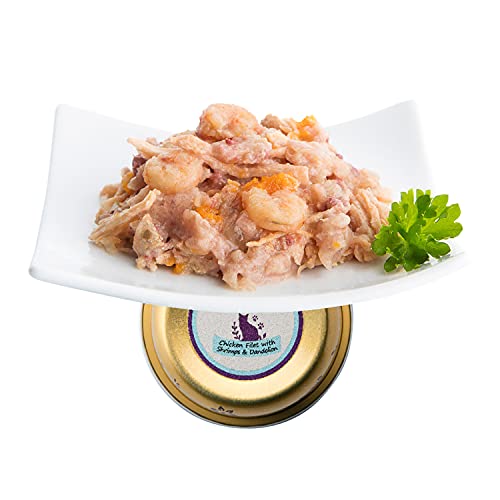 NUEVO Tarrina Gato TENDER: Filetes de Pollo y Gambas, 85 g, Gato