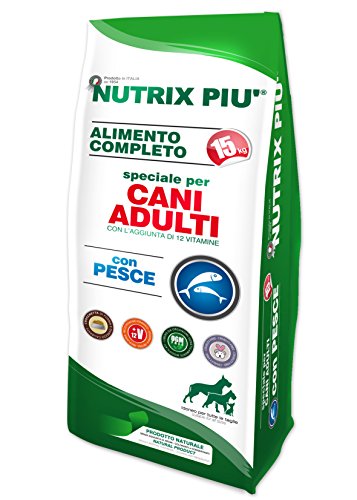 Nutrix más pienso Secche Adultos con Pescado – 15000 gr