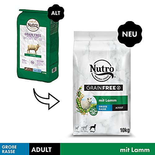 Nutro Grain Free Adulto Cordero Razas Grandes 10 kg