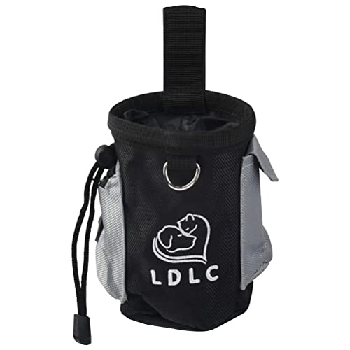 OFNMY Bolsa de Comida Portátil para Tentempiés para Perros Cinturón de Cintura Ajustable (60-120cm) para el Entrenamiento y la Formación de Mascota