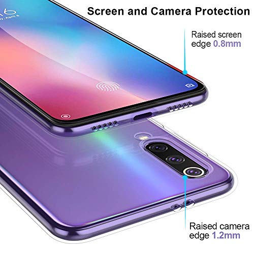 Oihxse Animal Serie Case Compatible con Samsung Galaxy A70 Funda Transparente Suave Silicona Elefante Conejo Patrón Protector Carcasa Ultra-Delgado Creativa Anti-Choque Cover (A7)