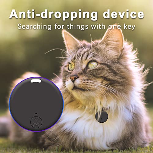 Oppeno Rastreo GPS portátil Bluetooth 5.0 Rastreo de Llaves móviles Dispositivo antipérdida Inteligente, localizador GPS para Mascotas Rastreador Bluetooth para Mascotas, Perros, Gatos, Llaves