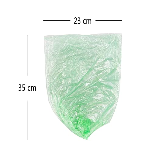 Ordate Bolsas para excremento de perro, Bolsas para desechos de perro con dispensador, Verde, 40 rollos/1400 bolsas