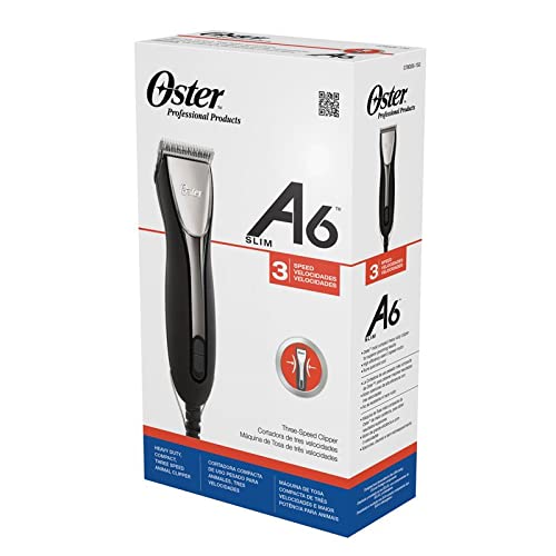 OSTER A6 Slim Purple 3 veloc. con Cuchilla Size 10.40 ESQUILADORA Morada 3 VELOCIDADES, Plástico