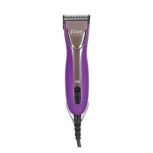 OSTER A6 Slim Purple 3 veloc. con Cuchilla Size 10.40 ESQUILADORA Morada 3 VELOCIDADES, Plástico