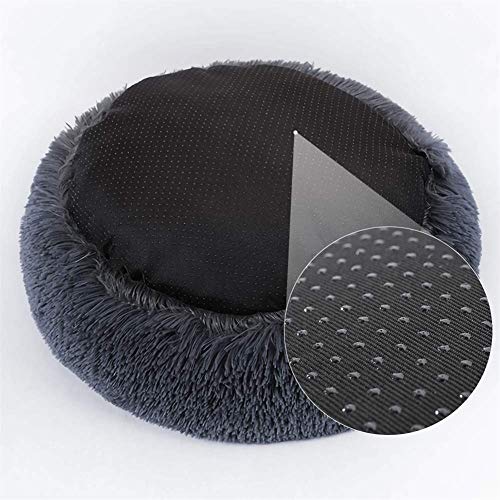 Ovales de la forma Pet Sit Pad |Felpa perro Donuts cama Sofá cama nido del gato Cojín Manta Mejorar el sueño |Antideslizante Lavado con agua los animales de peluche de conejo jerarquía de la cama