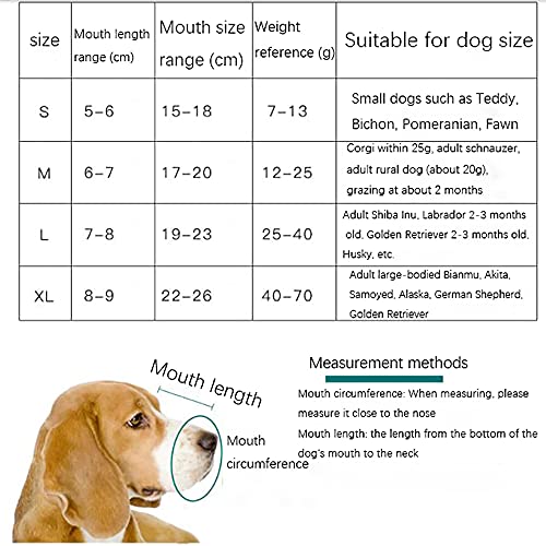 OVBBESS Bozal para Perros con Malla Transpirable,contra Mordeduras y Antiladridos Correa Ajustable para Perros Grandes,Refuerzo de Velcro de Tres Capas,Cabello no pegajoso