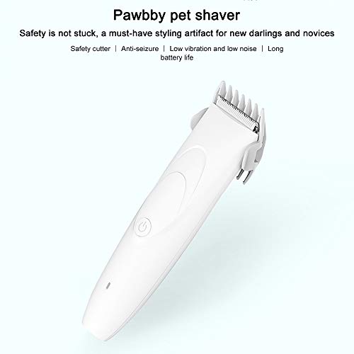 para Mijia Pawbby Cortapelos Perros Profesional, Cortapelos para Perros Inalámbrico, Silencioso Recargable Dog Grooming Clippers, para Perros, Gatos y Otros Animales