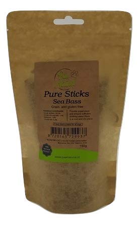 Paw Natural Golosinas para perros | 150 g de barca marina | 100% sin gluten ni cereales | de carne fresca y saludable