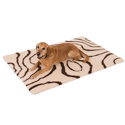 PaylesswithSS Manta para perro con diseño de ondas, antialérgica, aislada (150 x 100 cm (largo x ancho)