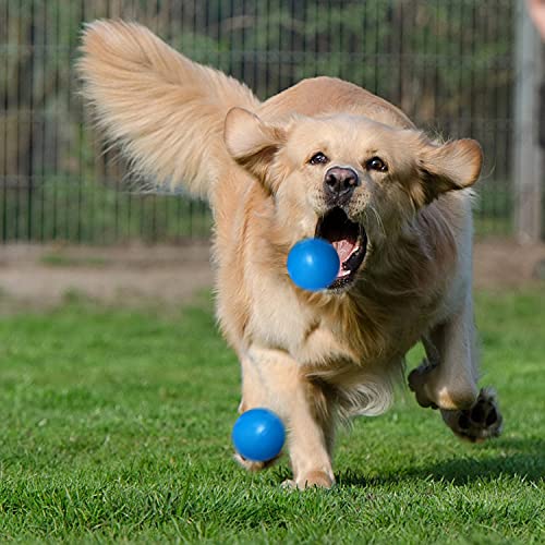 Pelotas para Perros indestructibles, Pelotas hinchables de Goma sólida para Perros masticadores agresivos, 100% Seguro y no tóxico, Pelota masticable