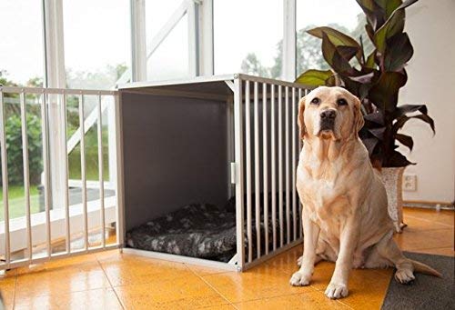 Perros Box m3tk l106 cm aluminio Top calidad perro jaula, hundetransportbox Auto aluminio y TransportBox. European Calidad producción.