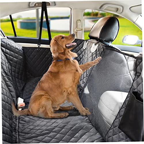 PET CAR MAT MATER BUENO PET PET CAR PROTECTOR DE CUCHO PARA PERRO CUBIERTAS DE ASIENTO DE COCHE OXFORD NO SONLIBLIZADOR DE PERSONA DE PROTECCIÃ“N LIA VENTA DE VENTA DE VENTA PET BANCO NEGRO