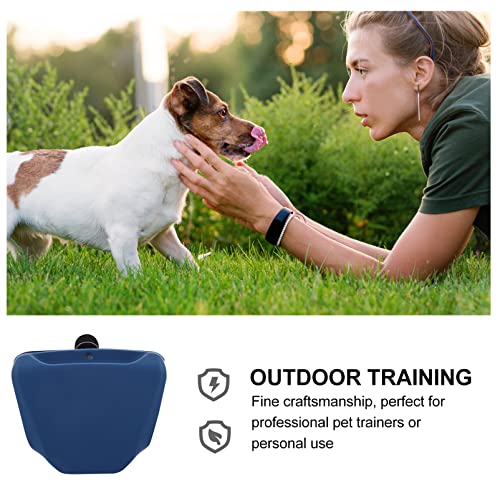 PET DOY TRATE TRATAMIENTO FORMA DE ENTRENAMIENTO: BOLSA DE TRATOS DE SILICONA BOLSA POOP BOLSA DE TIENDO DE TIENDO PARA POR PUPPY KIBBLE FOOD TOYS ACCESORIOS AZUL