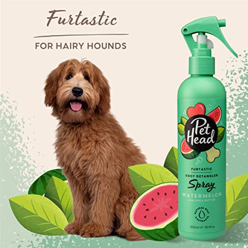 Pet Head Aerosol Desodorante para Perros, Spray furtastic, Cuidado de Perros con Abrigos Largos y tangly o rizos