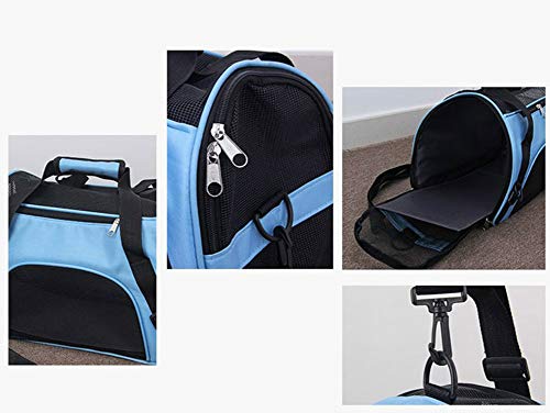 PET HOUND Bolso con Ruedas para Perros Gatos Trolley Mochila de Tranporte Mochila Perro Mascotas Perros Gato Bolsa de Hombro Gato de Viaje Bolsa de Transporte para Perros 47 * 30 * 23